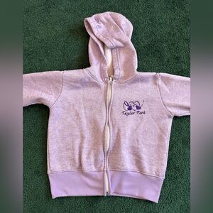 Ipsy Kids Lavender Zip-Up Hoodie